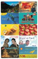 10 Prepaid-Telefonkarten Schweiz