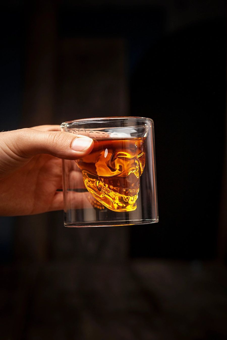 Bicchieri: 4er Set Whiskeygläser Totenkopf – Nuovo e nell'imballaggio originale da Schinznach Bad venduto da cynthia7 1