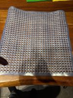 Duschmatte transparent aus Kunststoff gebraucht guter Zus...