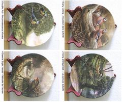 Assiettes en porcelaine
