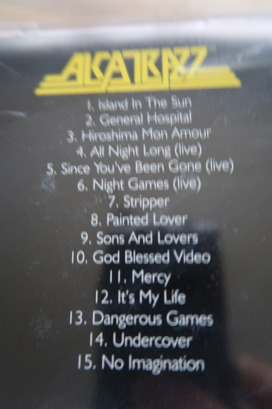 CD: ALCATRAZZ - THE BEST OF - EX- RAINBOW MSG - CD – Usato da Basel venduto da Patiscat 2