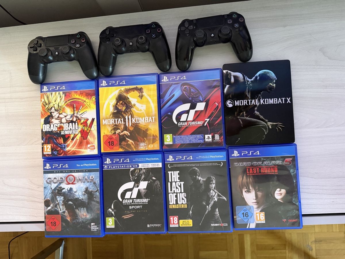 Sony Spiele: PS4 Spiele und Controller guter Zustand – Gebraucht aus Rudolfstetten von skpueschel