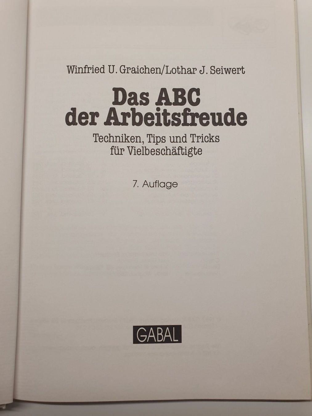 Libri: Das ABC der Arbeitsfreude – Usato da Steinhausen venduto da joseph-sen 1