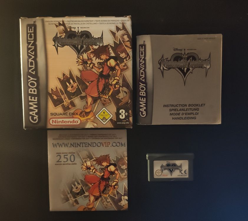 Kingdom Hearts Chain Of Memories Nintendo Gameboy Advance | Kaufen Auf ...