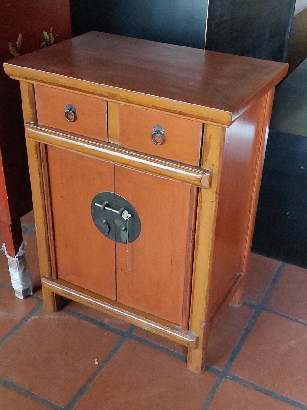 Cassettiere: Asiatischer Nachttisch / Beistellschrank – Nuovo (secondo la descrizione) da Cham venduto da mjg1901 1