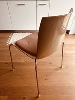 6 Stk. Design Stühle Arper Catifa46 in Beige-Weiss