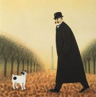 Jan Balet     "Herbst"   Farblithographie