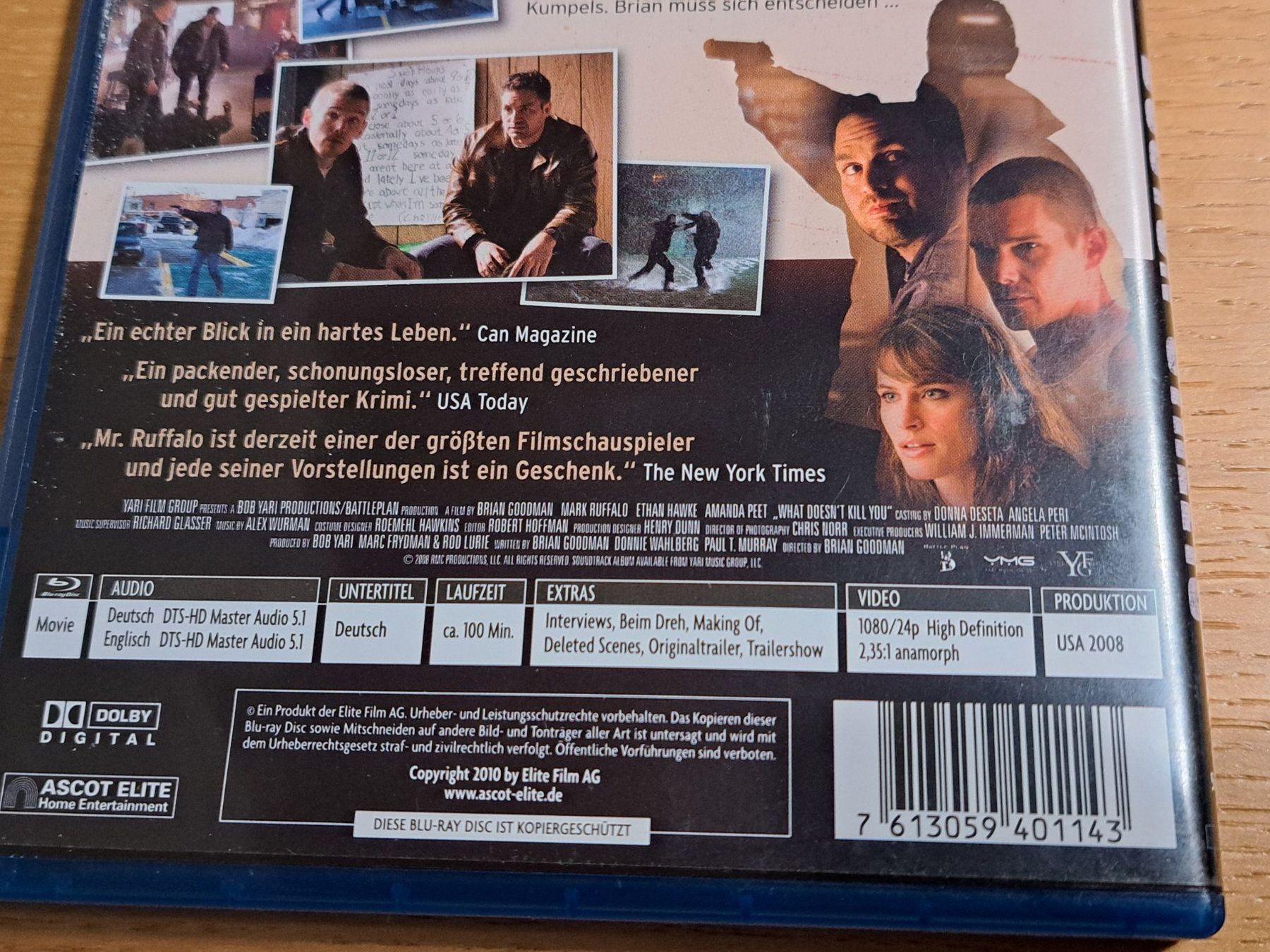 Tutti i DVDs: Blu-ray Boston Streets mit Mark Ruffalo, Ethan Hawke – Nuovo (secondo la descrizione) da Unterseen venduto da Kanica 3
