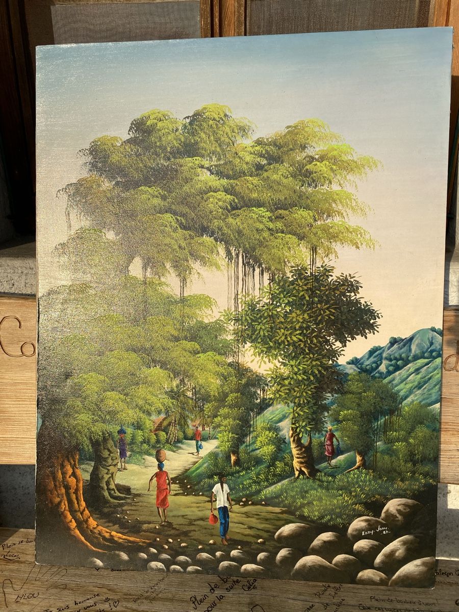 Dipinti: Tableau Eddy Jean 1987 95 cm/72cm – Usato da Ollon VD venduto da dav_l7zv