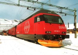 AK Re 460 066 «Finse» der SBB CFF FFS in Norwegen