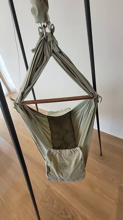 Sdraiette & Sdraiette a dondolo: Mooboon Federwiege Bundle olive – Usato da Beinwil am See venduto da loeweg40 2