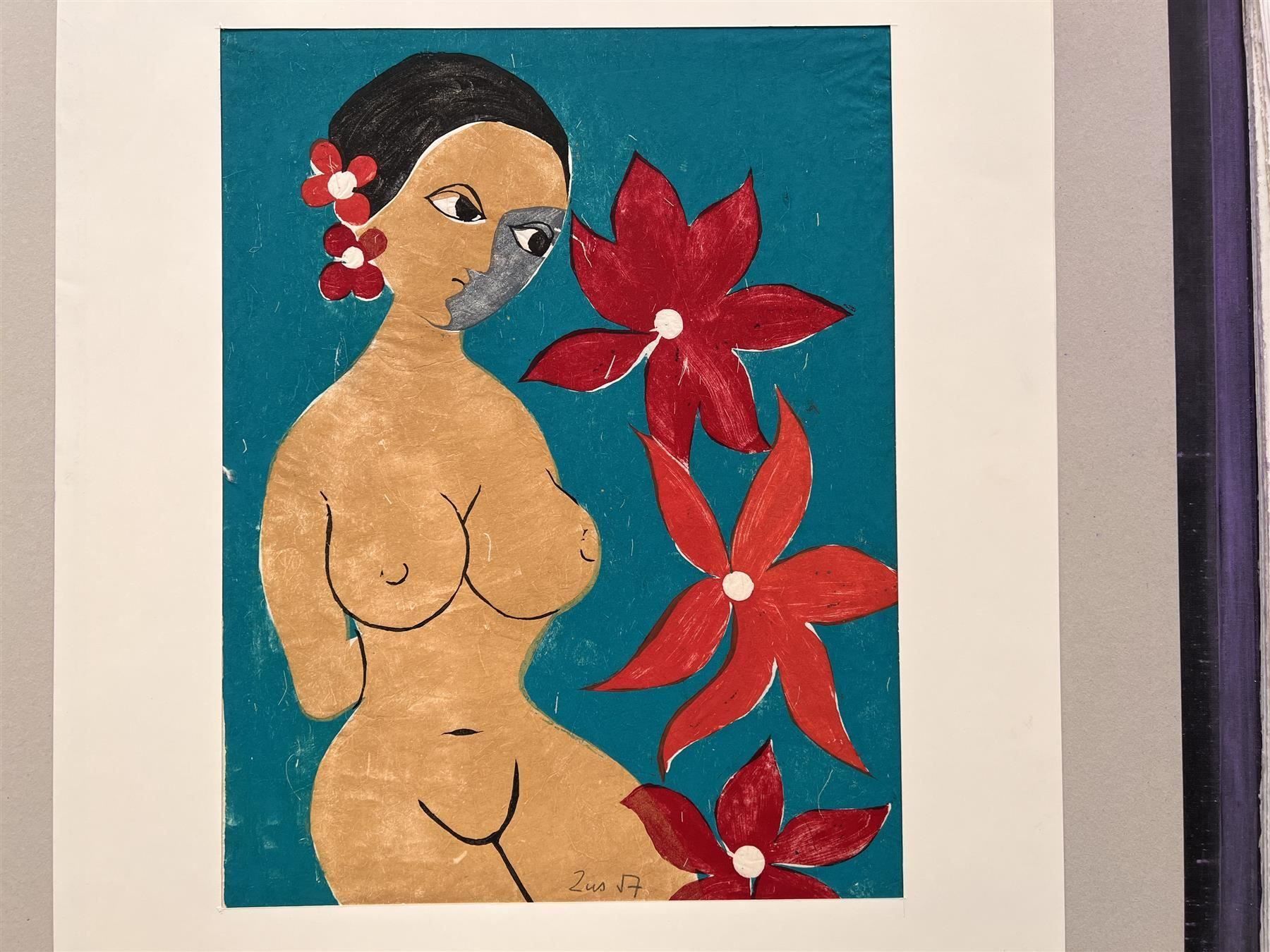 Xilografie: Secondo Püschel Original- Holzschnitt – Usato da Adliswil venduto da buch_und_kunst 1