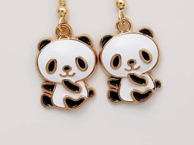 Orecchini pendenti & Orecchini a lobo: Ohrenringe "Panda" Kindergeschenk – Usato da Laufen venduto da Bellavitaboom