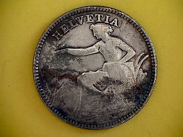 Tutti le monete: 1 Fr. 1850 – Usato da Buchs AG venduto da Ged8 1