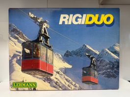 Lehmann Rigi DUO Gondel Bahn mit 4 Figuren OVP 455
