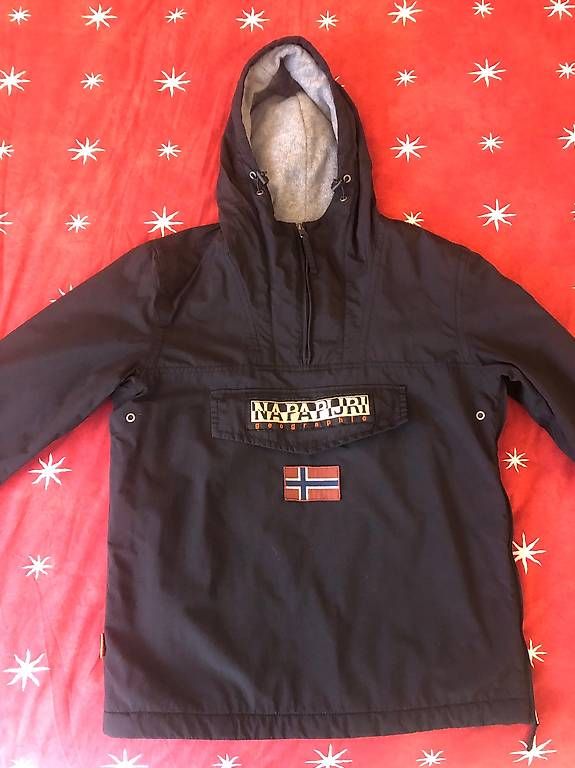Vestes: GIACCA NAPAPJRI "RAINFOREST" NERA DA UOMO TAGLIA M – D'occasion à Arzo par ema_q6g9