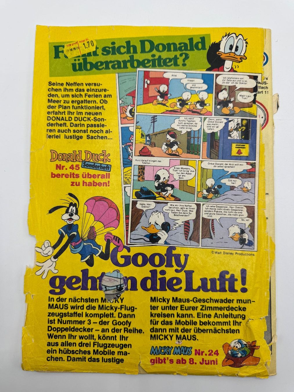 Fumetti: Walt Disney Micky Maus Comics – Usato da Sachseln venduto da BONATI01 6