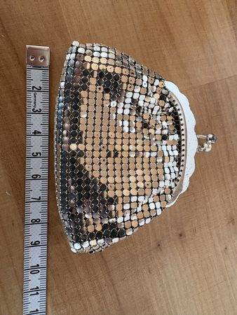 Portemonnaie aus Metall Gewebe