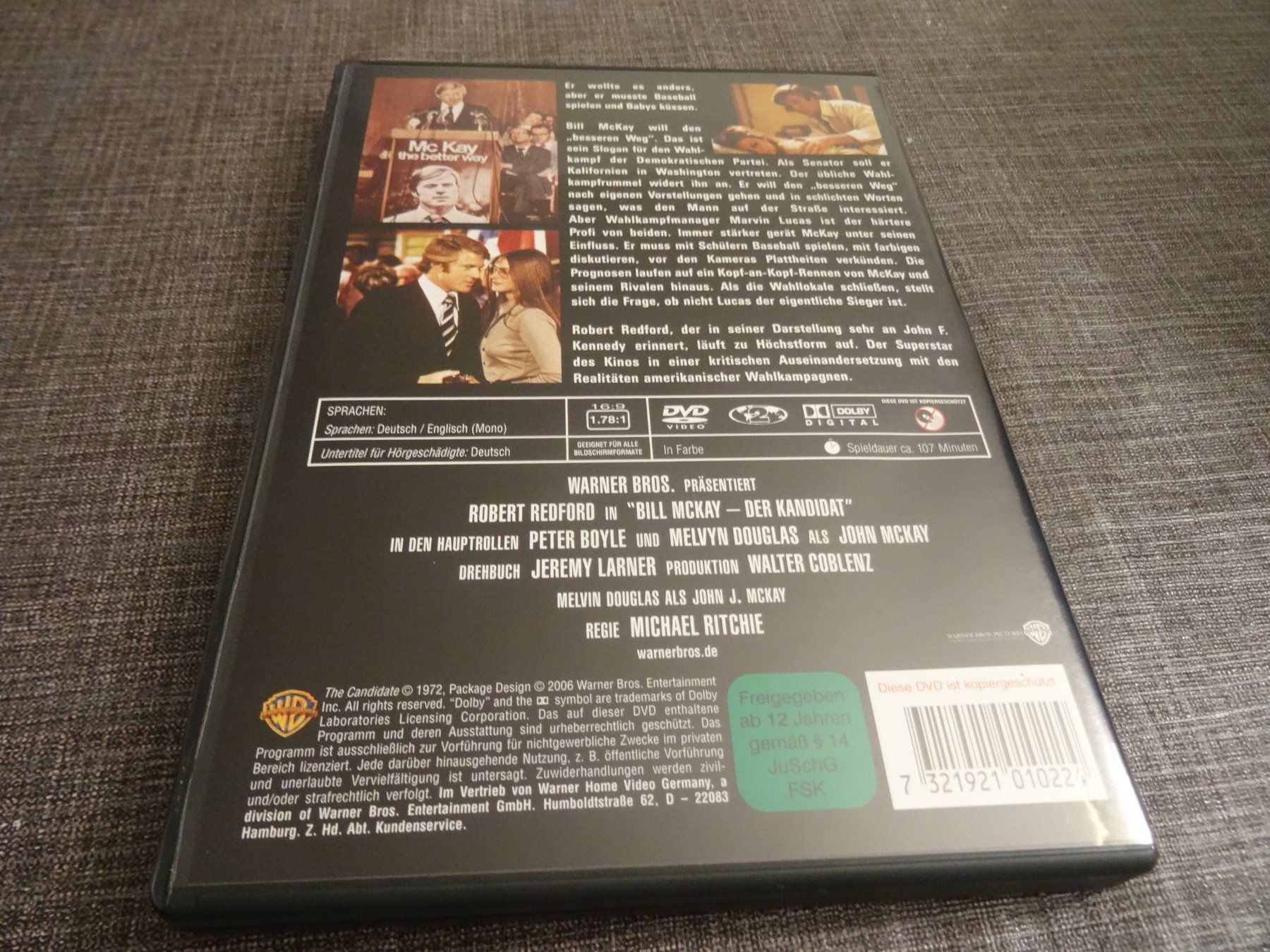 Alle DVDs: DVD Der Kandidat Robert Redford – Gebraucht aus Olten von Disc-Verkauf 2