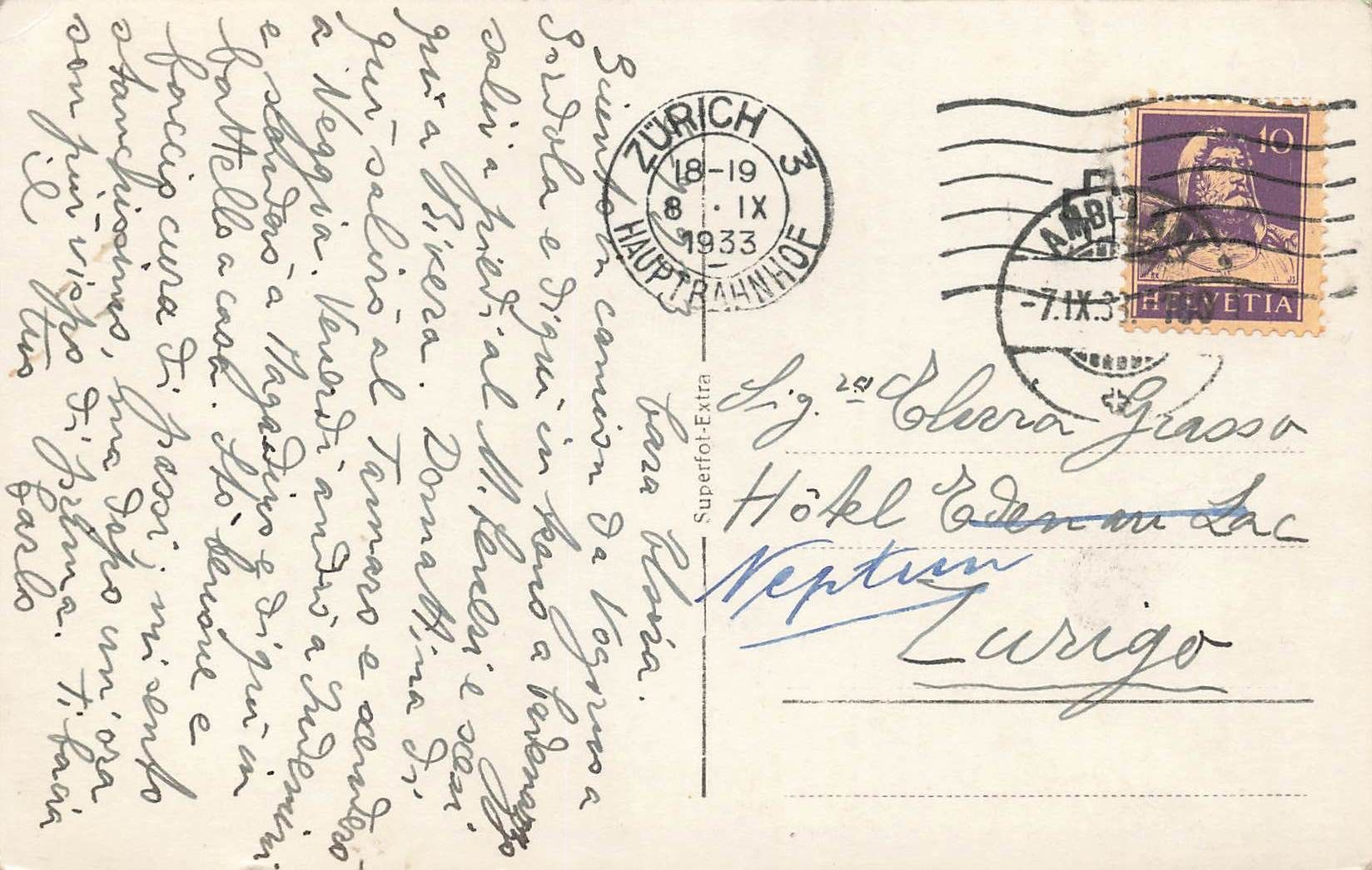 Cartoline postali: Panorama Riviera Bironico TI – Usato da Biasca venduto da Blenio71 1