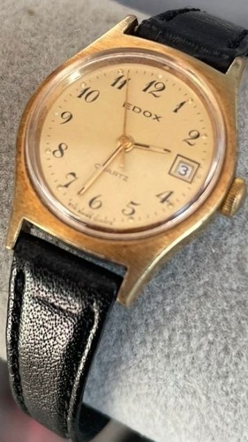 Couronne De Montre Edox (crown) Vintage Pour Plongeur - Acier Inoxydable, Diamètre 6,3mm, Neuve Sans étiquette