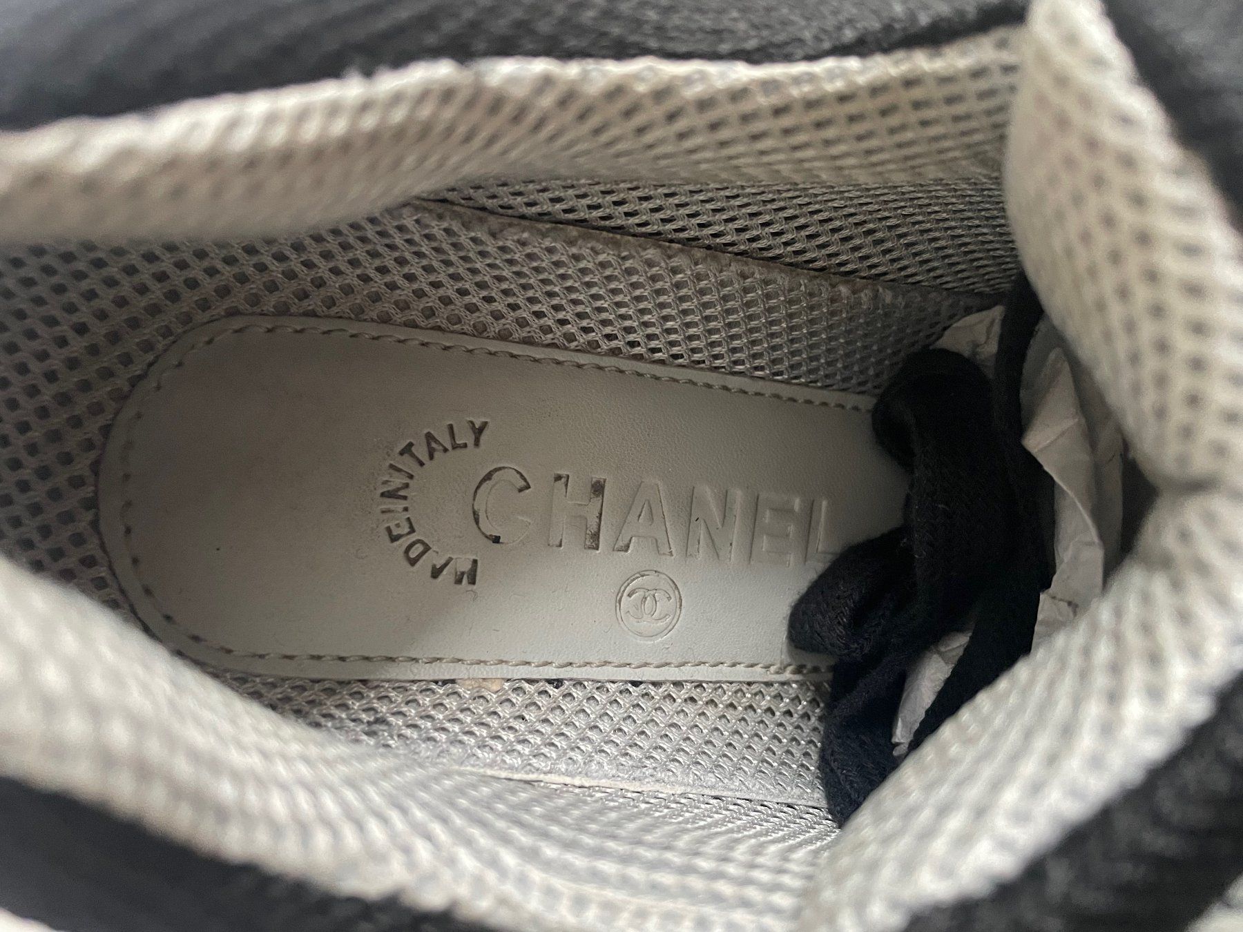 Chanel Scarpe da donna: CHANEL Sneakers, Gr.37.5 / 38 – Usato da Zürich venduto da Caro55 5