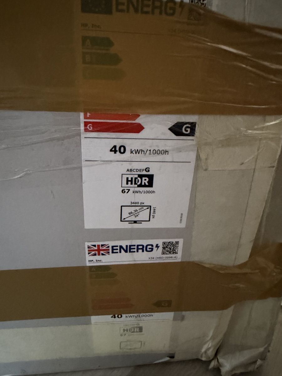 Hewlett Packard Monitor: HP Monitor Gaming – Difettoso da Oberbuchsiten venduto da M.G.15 1
