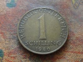 AUTRICHE  1  Schilling  1980