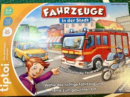 Fahrzeuge in der Stadt Tiptoi Spiel