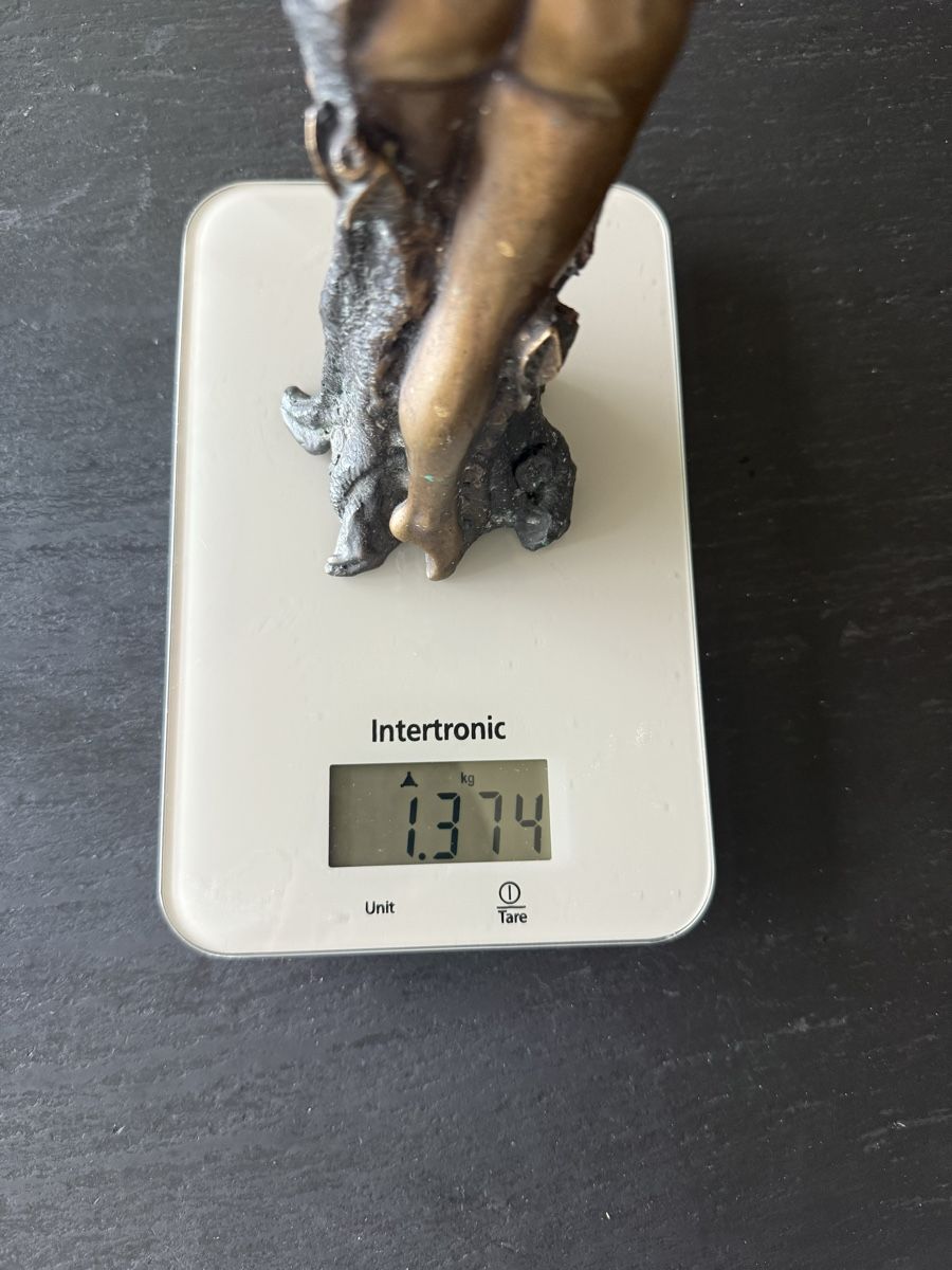 Statuette: Bronze Statue, Nummer 42/500, Kunstobjekt, schwer,Top! – Usato da Langenthal venduto da Benij2104 3