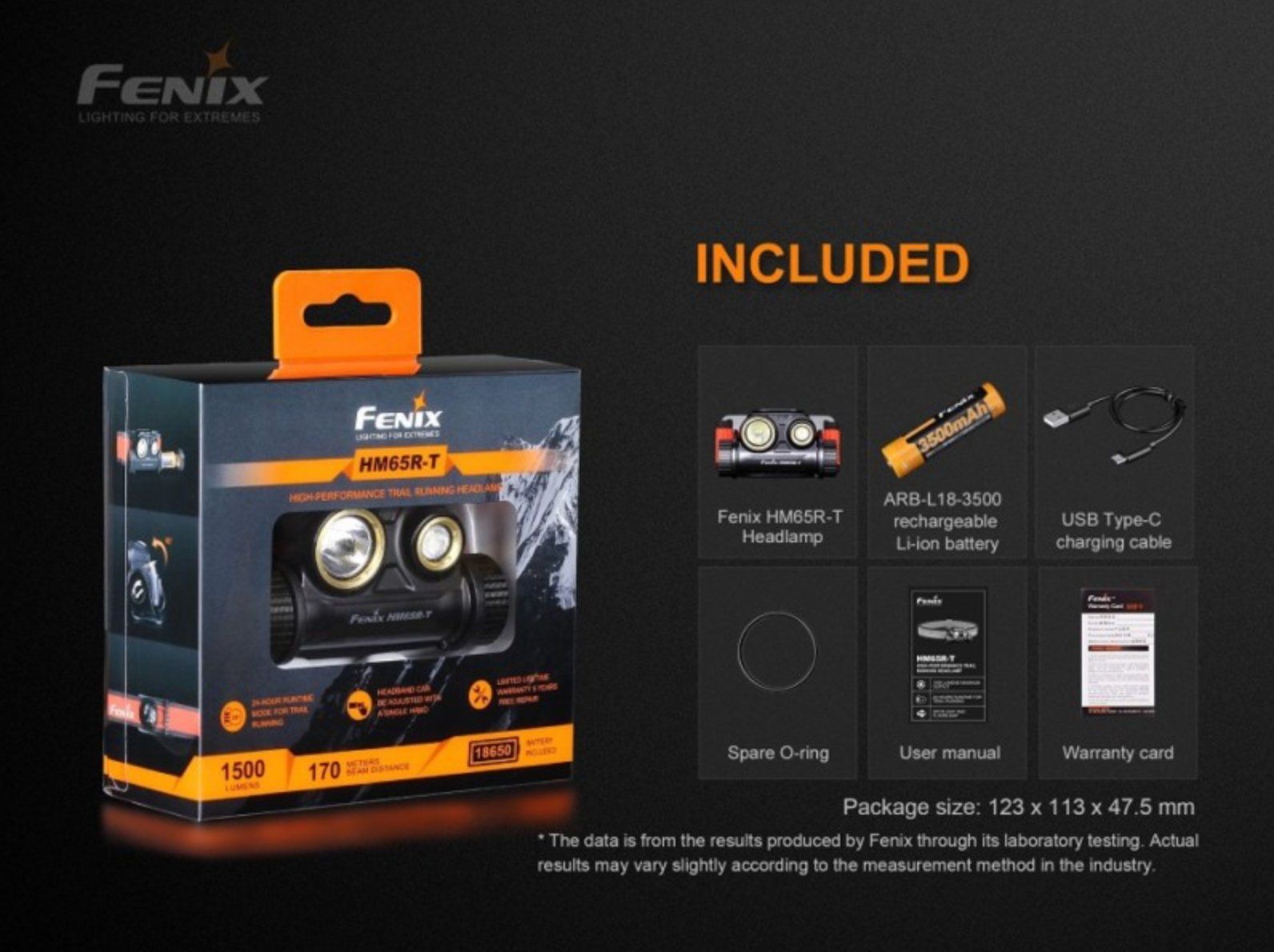 Fenix Lampen: Lampe frontale Fenix HM65R-T + 2 accus supp. – Neu (gemäss Beschreibung) aus Promasens von Toblerone83 8