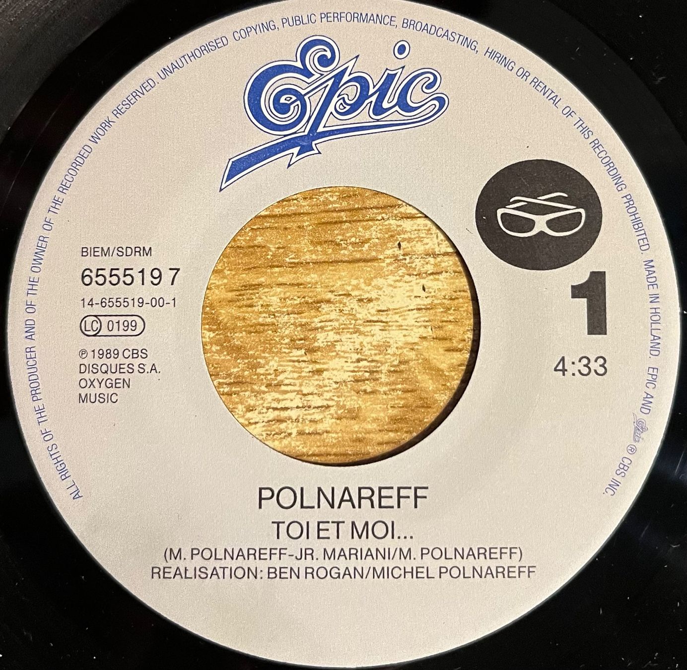 Schallplatten: MICHEL POLNAREFF - TOI ET MOI... – Gebraucht aus Bussigny von vinyl-pas-cher 2