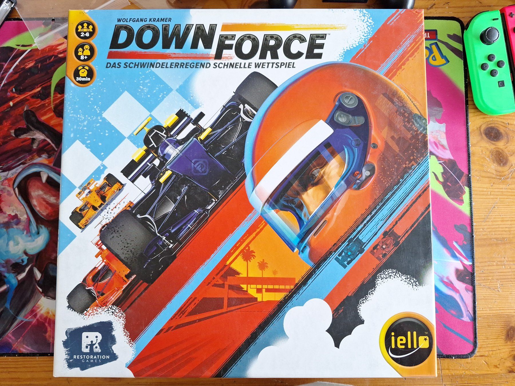 Giochi: Downforce - iello - Down Force – Usato da Altstätten SG venduto da GGsGameshop