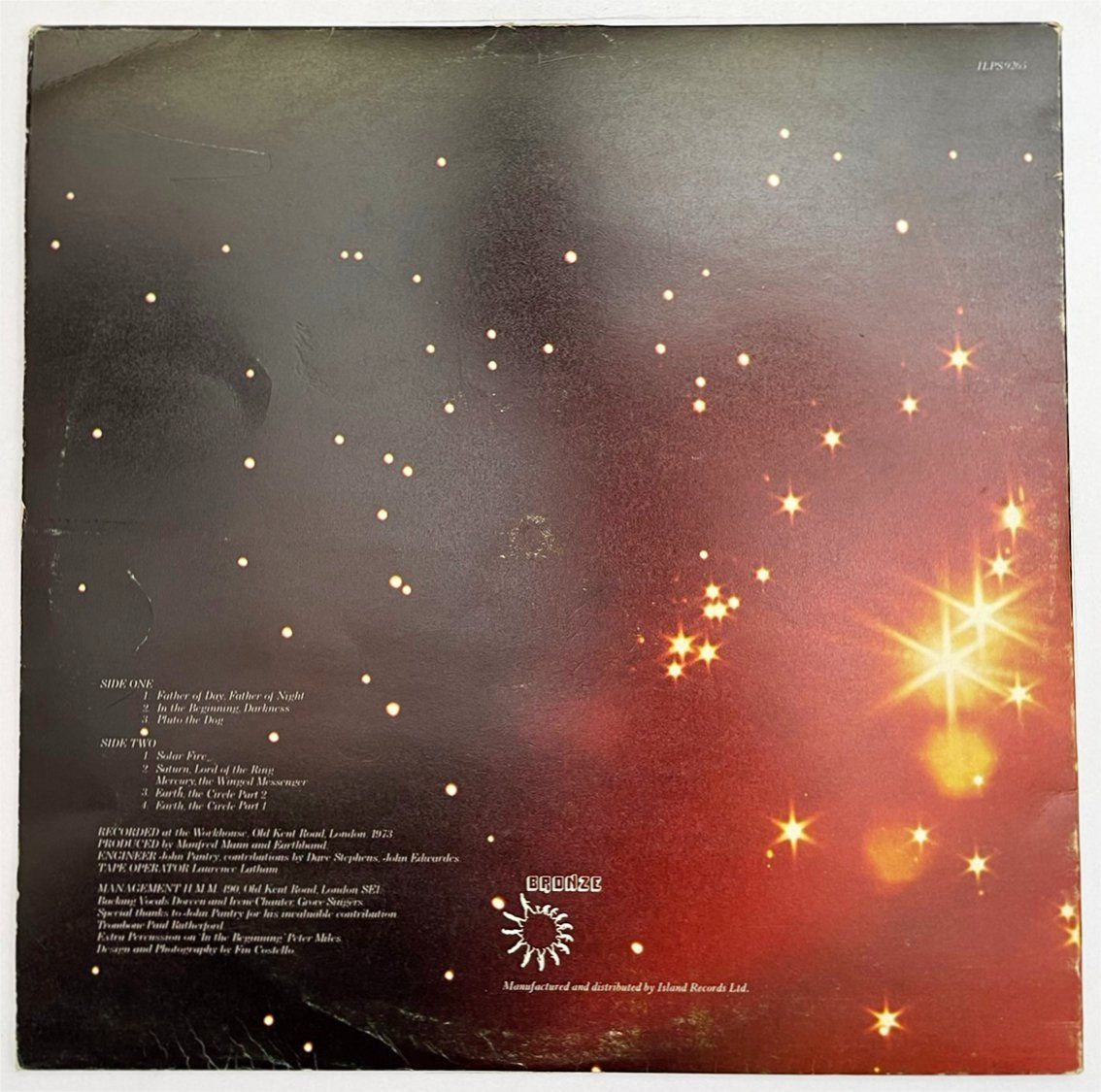 Dischi in vinile: LP: MANFRED MANN'S EARTH BAND - Solar Fire – Nuovo (secondo la descrizione) da Frenkendorf venduto da Yard-Sale-2000 3