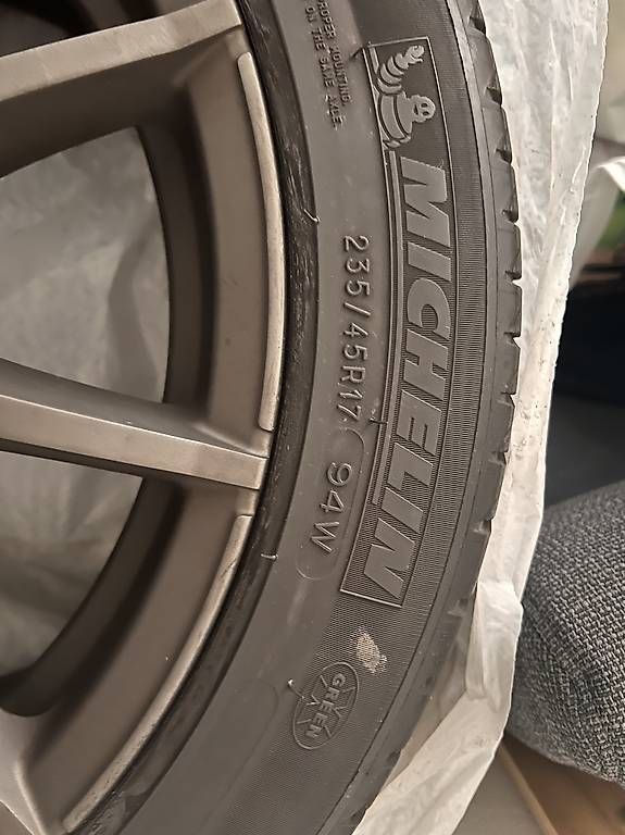 Michelin Pneumatici & Ruote complete: Michelin Sommerpneu mit MSW Felgen – Usato da Olten venduto da Tenebris16 2