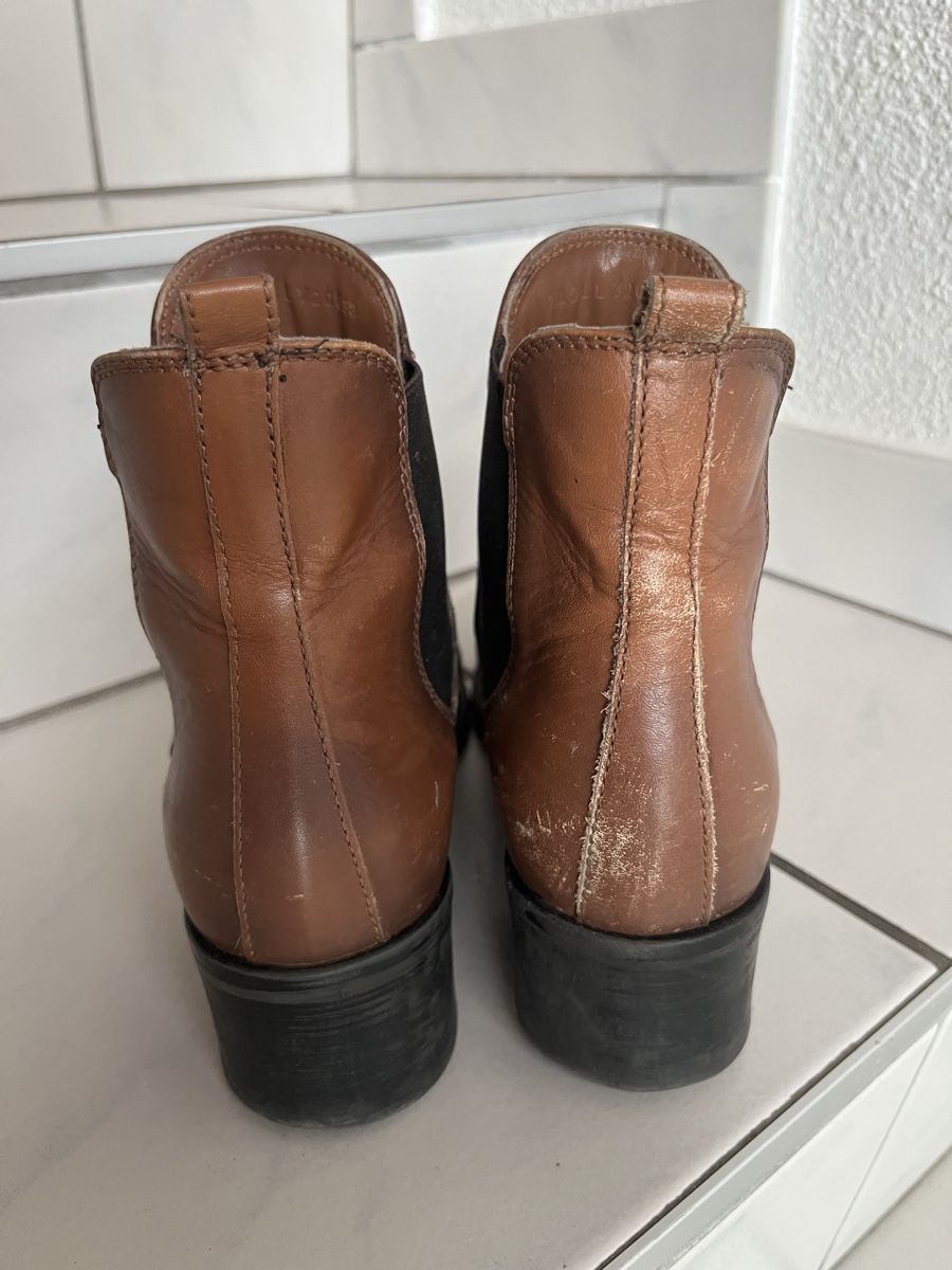 Damenschuhe: braune chelsea boots – Gebraucht aus Jonschwil von juliana_pluess 4