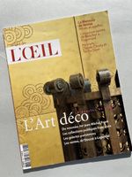 L'OEIL Magazin 548/2003 Art déco Jean-Michel Frank