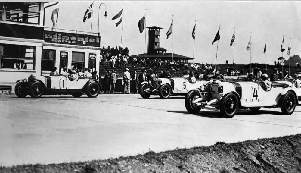 Autorennen GP Deutschland 1928, MercedesBenz, TOP! Kaufen auf Ricardo