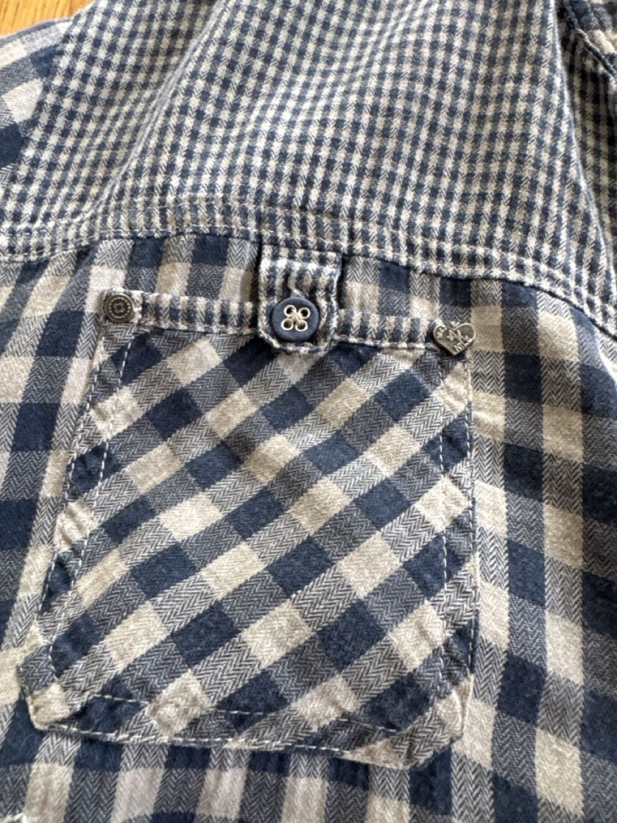 Nile Camicette: Nile Checkered Cotton Blouse M – Usato da Fällanden venduto da emilyeheim 1