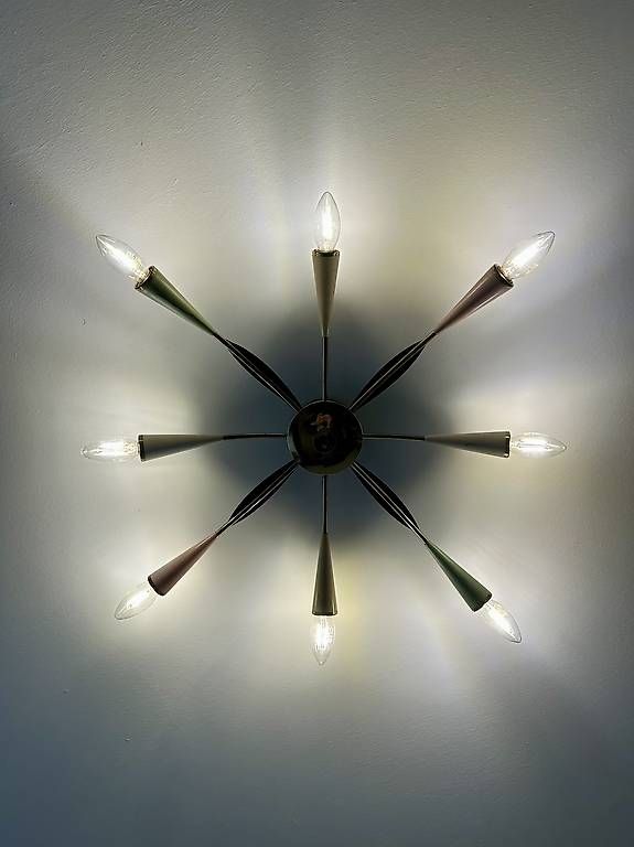 Lampadari & plafoniere: Decken-/Wandlampe, 8-armig, Ø77cm – Usato da Basel venduto da dimitridimitri 1