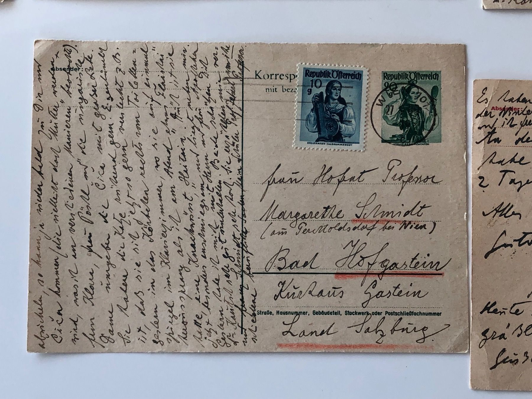 Tous les timbres: Gwunderposten Trachtenkarten, ab 1.— – D'occasion à Winterthur par SchatzchischtliWinti 4
