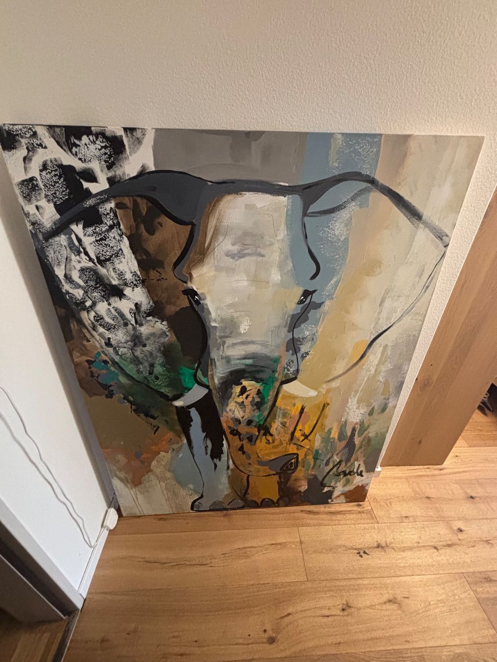 Dipinti: Elefant Bild von Gade – Usato da Zürich venduto da tinde 3
