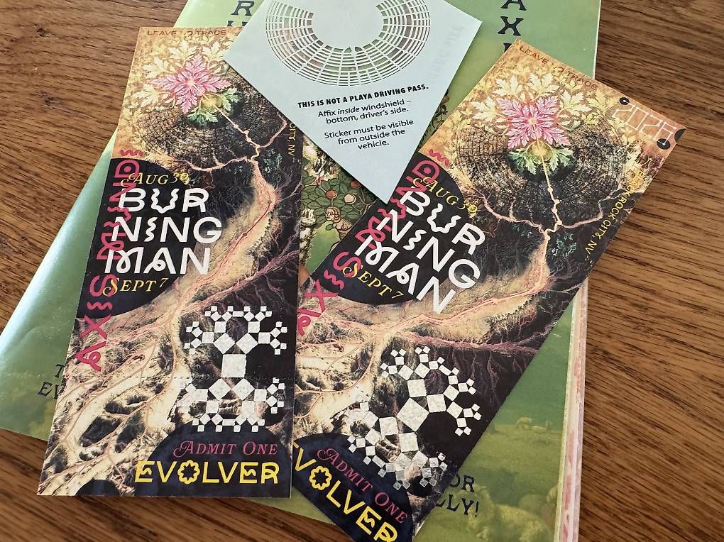 Biglietti: 2 Burning Man Tickets + Vehicle Pass – Usato da Biel/Bienne venduto da simxn 1
