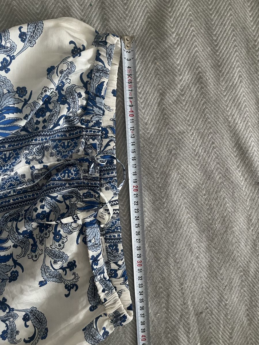 Kleiderpakete: Blau/Weiss Muster weid Hose mit Top  – Neu (gemäss Beschreibung) aus Olten von sae_82z2 3