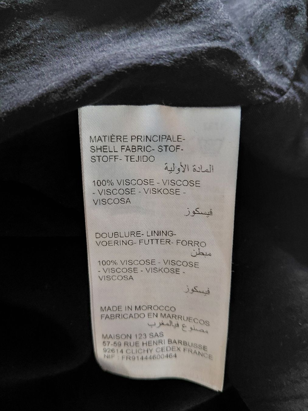Maison 123 Vestiti: Robe imprimée Maison 123 viscose 34 ch – Usato da conthey venduto da Sarahaude1 3