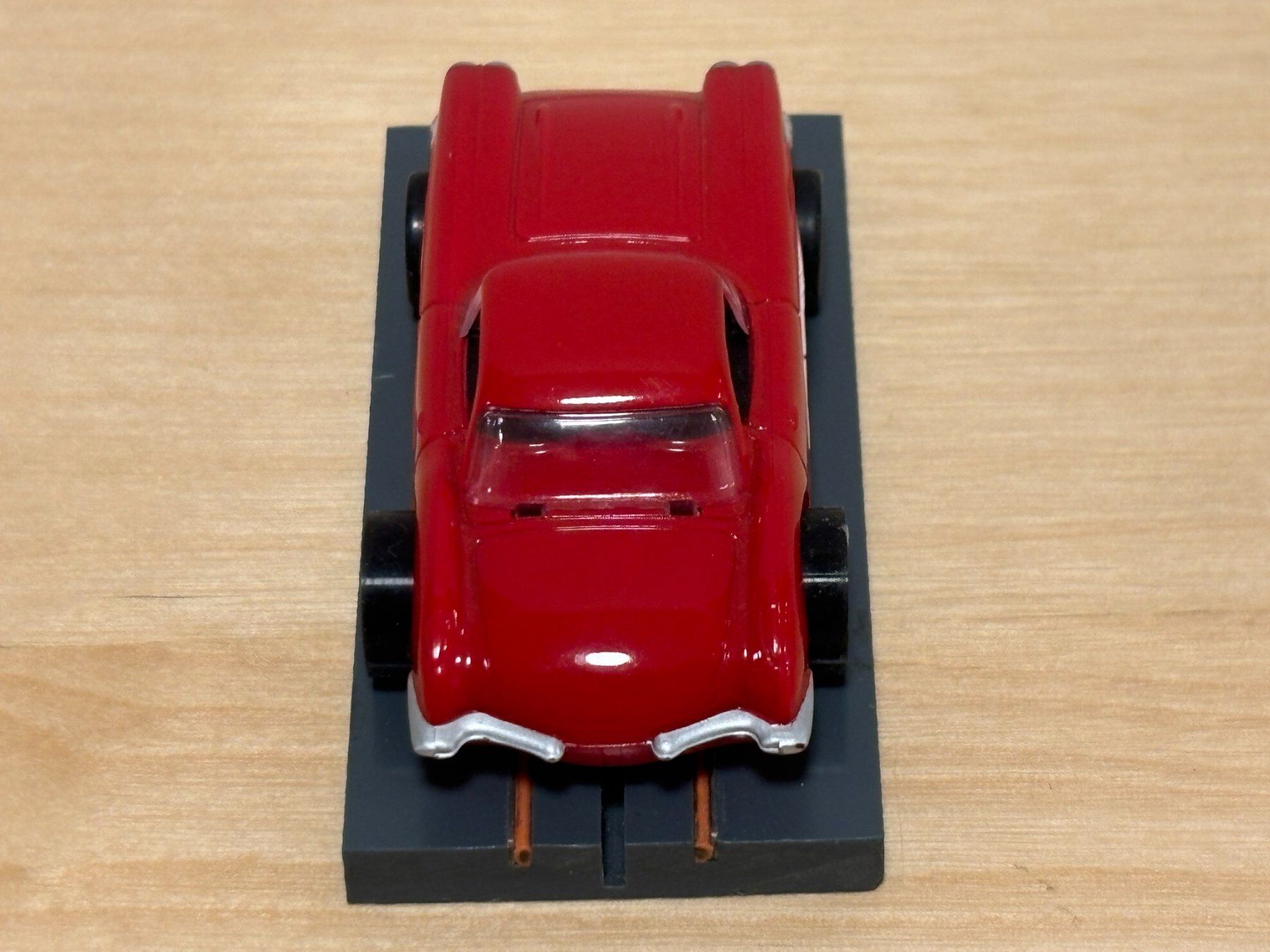 Tyco Piste: Tyco Corvette 1960 rot/weiss – Usato da Bülach venduto da h0slotch 3