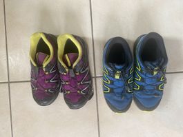 Salomon Trekking Schuhe 2x in 33