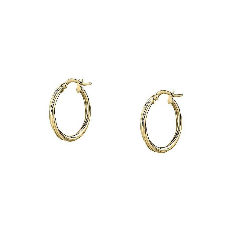Ohrringe & -stecker: Creolen Echtgold – Gebraucht aus Hemmental von 18kGold