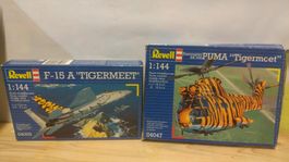 Revell Tigermeet F-15a & Sa330 Puma 1:144 NEW