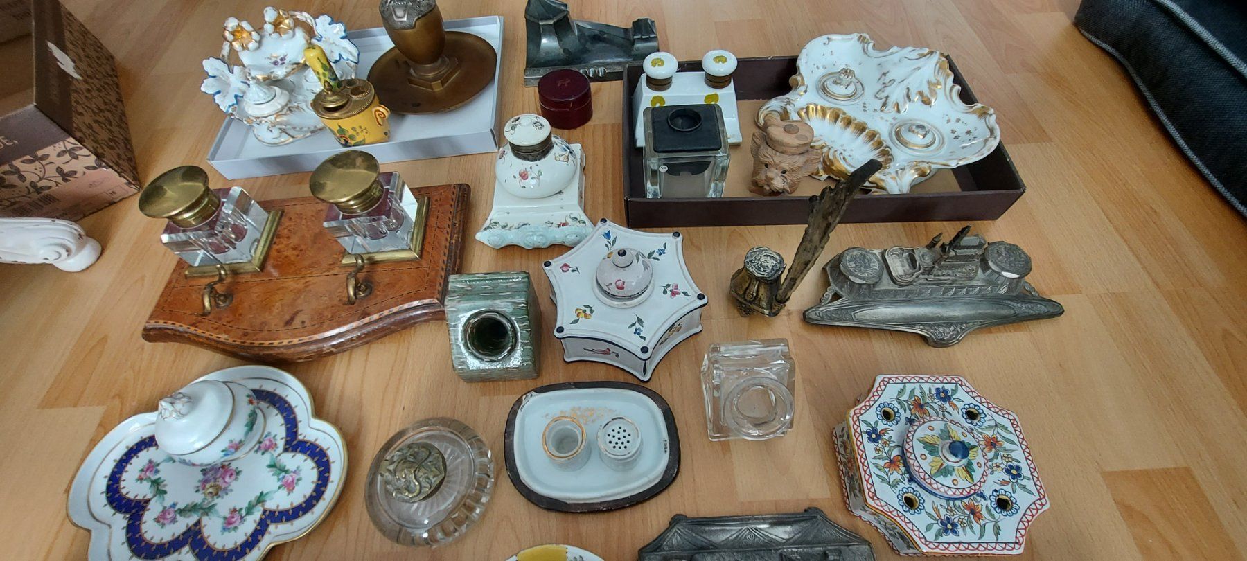 Sonstige Antiquitäten & Kunst: Sammlung antiker Tintenfässer – Gebraucht aus Altstätten SG von Life5 3
